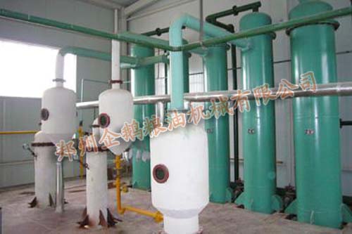 如何保證精煉設備的質量(圖1) 精煉設備脫膠工段示意圖